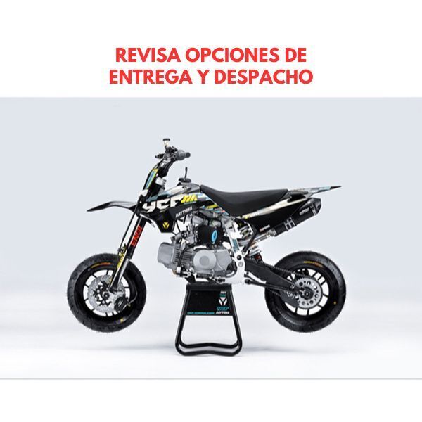 Motocicleta tipo pitbike marca YCF modelo SM F190, motor 190cc