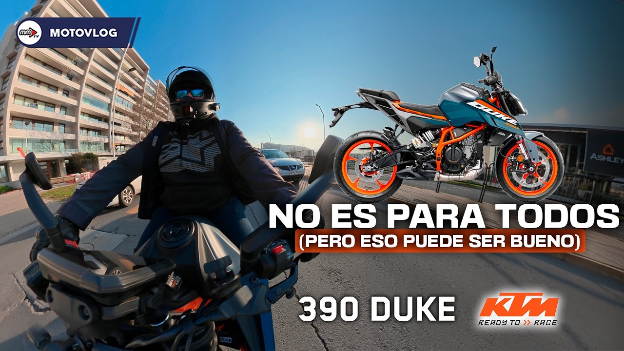 Adrenalina Austríaca: Al Límite Urbano con la Nueva KTM Duke 390