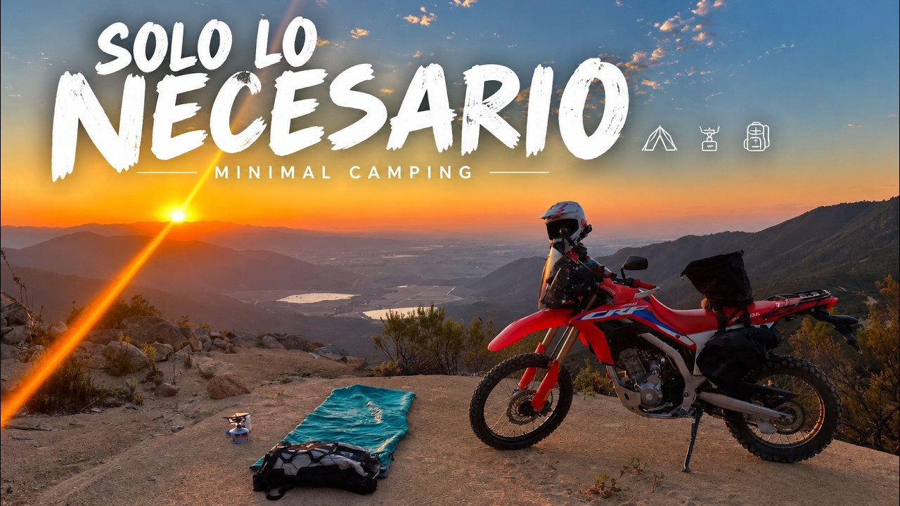 Minimal Camp: Holguín Ride desafía la montaña en una aventura off-road en solitario
