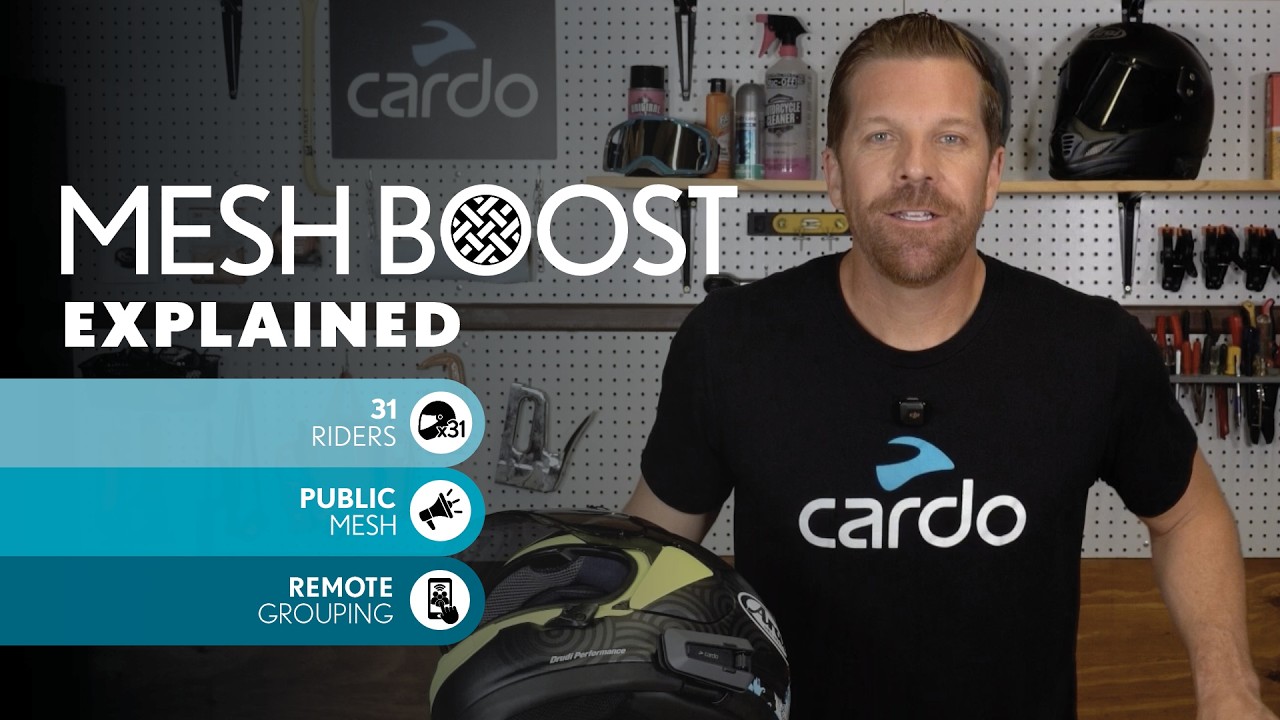 Cardo Mesh Boost: cuando la tecnología hace que viajar juntos sea todavía mejor