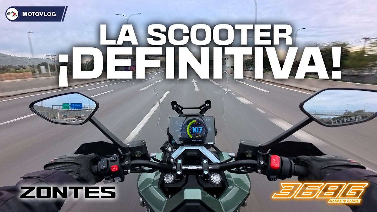 Zontes 368G: cuando un scooter se atreve a salir de la ciudad