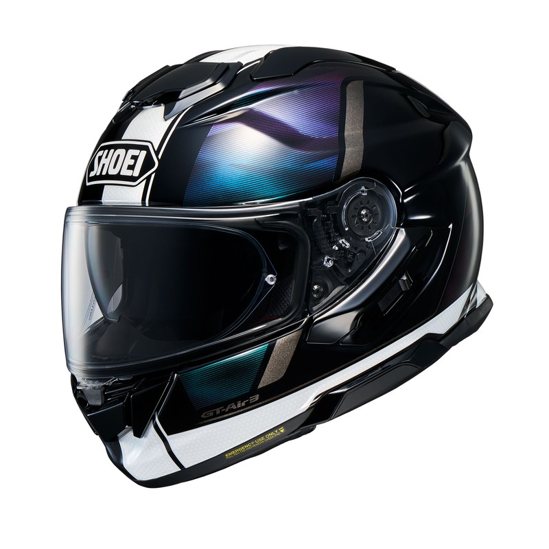 SHOEI GT-Air ブラックメタリック L(59cm) 予備シールド3枚付 GT-Air 3 Scenario - Tu Mundo Sobre Las DOS Ruedas