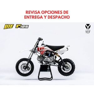 Motocicleta tipo pitbike marca YCF modelo LITE F125, motor 125cc
