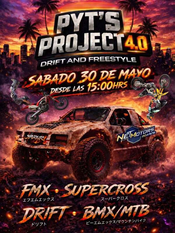 Imagen del evento PYT’s Project 4.0: Drift & Freestyle