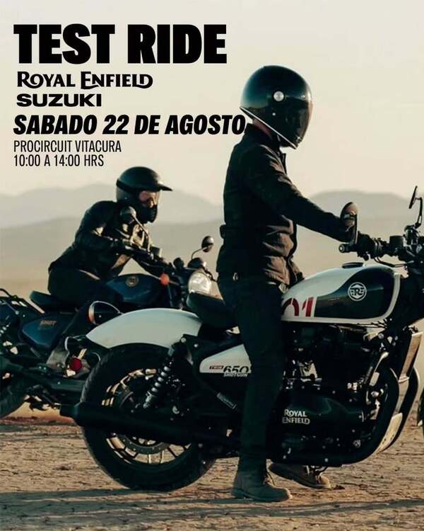 Imagen del evento ¡Toma el Control! Test Ride Royal Enfield & Suzuki