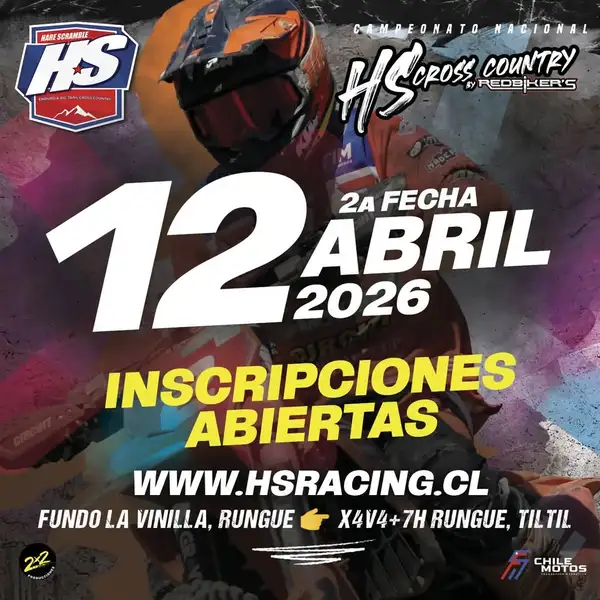 Imagen del evento HS Cross Country: Segunda Fecha del Campeonato Nacional