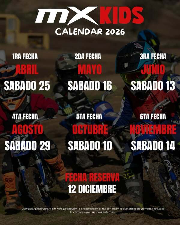 Imagen del evento MX Kids 2026: Donde Nacen los Futuros Campeones