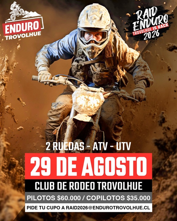 Imagen del evento Raid Enduro Trovolhue: La Aventura Está de Regreso
