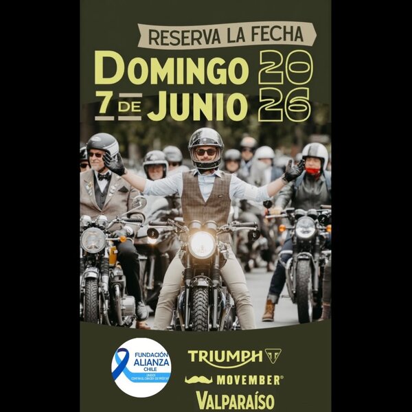 Imagen del evento Distinguished Gentleman’s Ride Valparaíso: Rodando por una Gran Causa