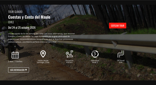 Imagen del evento Cuestas y Costa del Maule