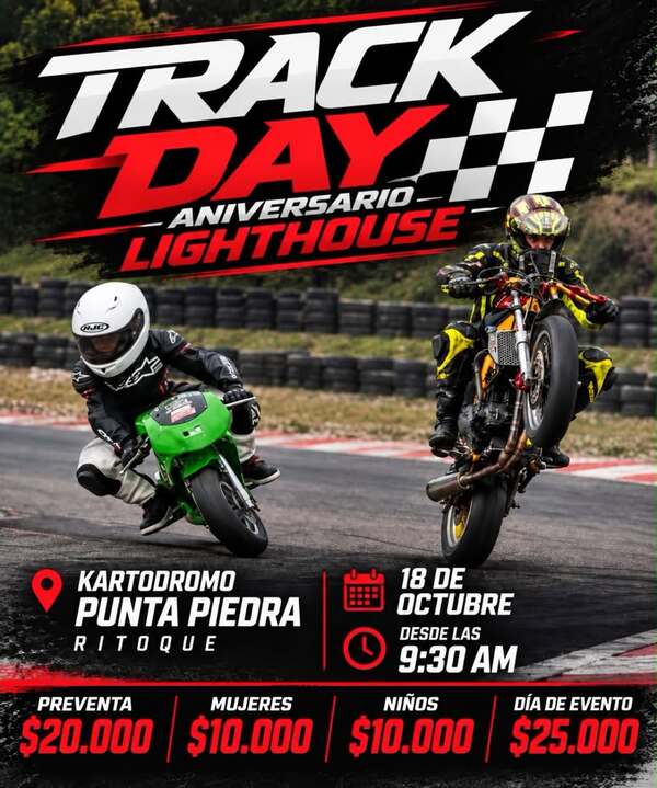 Imagen del evento Track Day - Aniversario Lighthouse