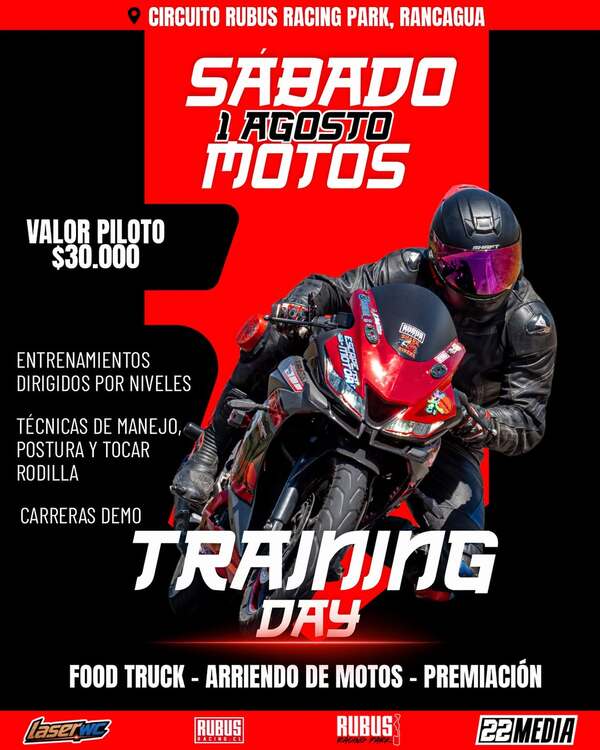 Imagen del evento Training Day en Rubus Racing Park