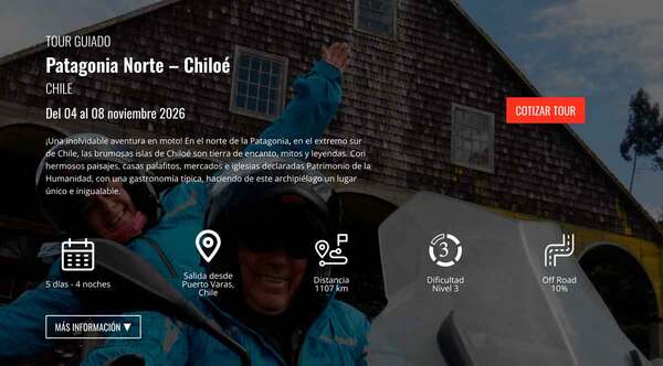Imagen del evento Patagonia Norte – Chiloé