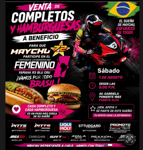 Imagen del evento Apoya el Sueño de Maychu: Unidos por Chile en el Campeonato Latinoamericano